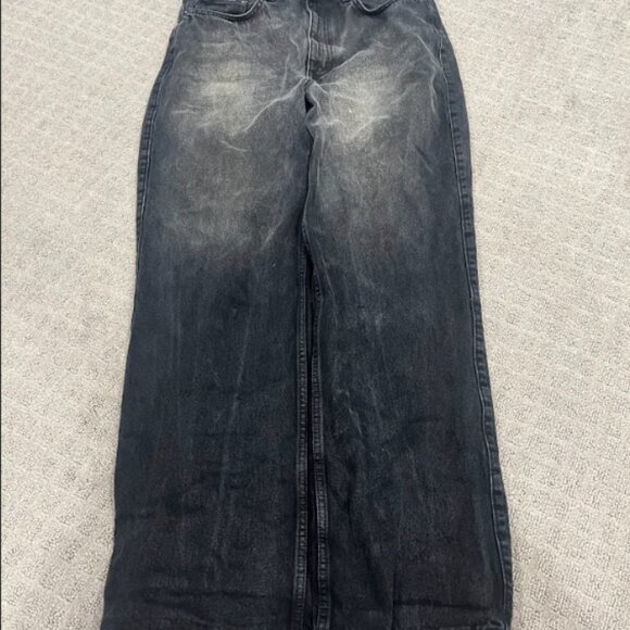 Weekday Relaxed Fit Washed Dark Denim 31/32 - Picture 2 of 4